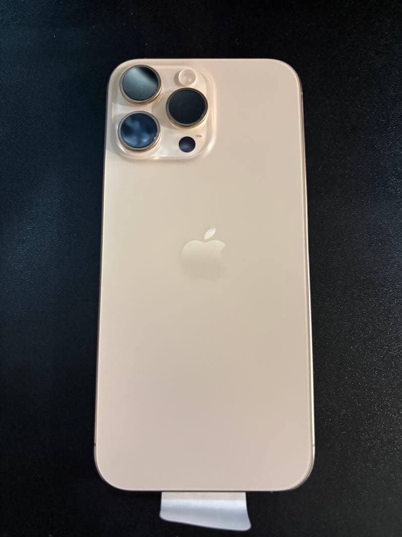 iPhone 16 Promax ゴールド 本体