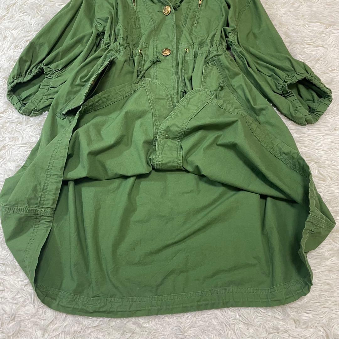 franche lippee ♡ワンピースコート レース　フード 取外可 金釦