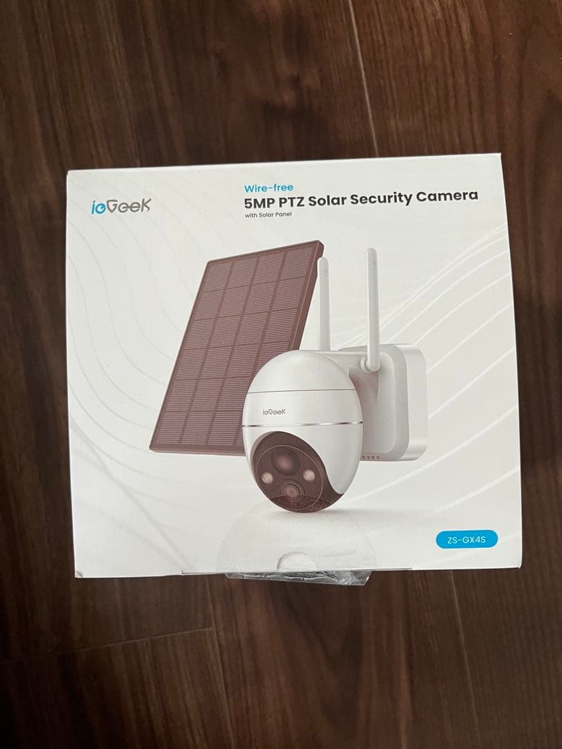 2025最新　ieGeek 防犯カメラ 屋外 ソーラー　ワイヤレス