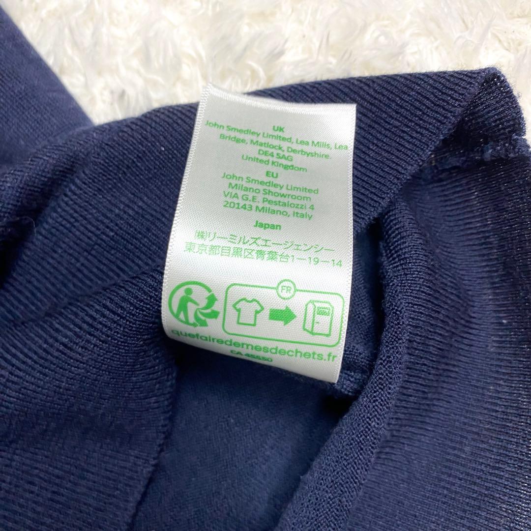 美品　希少XL 現行　ジョンスメドレー　ニット　タートルネック　メリノウール