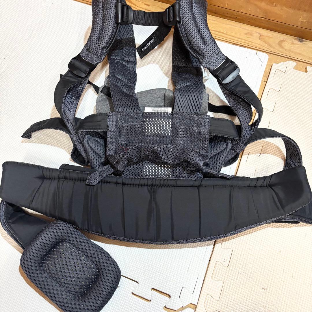 【美品】BABYBJÖRN HARMONY ハーモニー アンスラサイト 抱っこ紐
