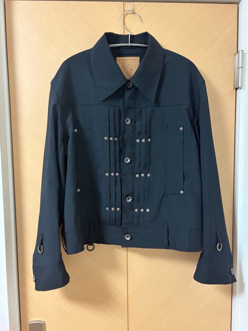 ジャケット・アウター SOSHIOTSUKI THE BDH WOOL JACKET(BLACK)