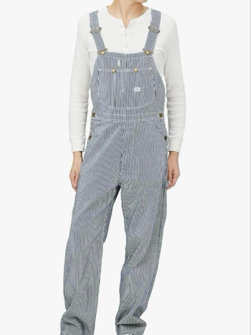 Lee オーバーオール デニム サロペット Lサイズ 男女兼用 LM7254