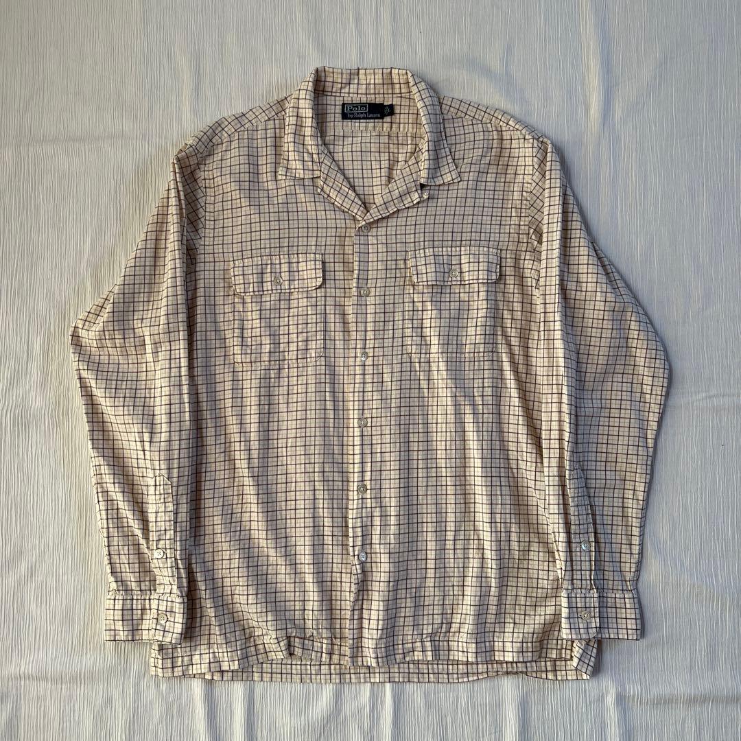 は*ま様 90s Polo by Ralph Lauren オープンカラーシャツ