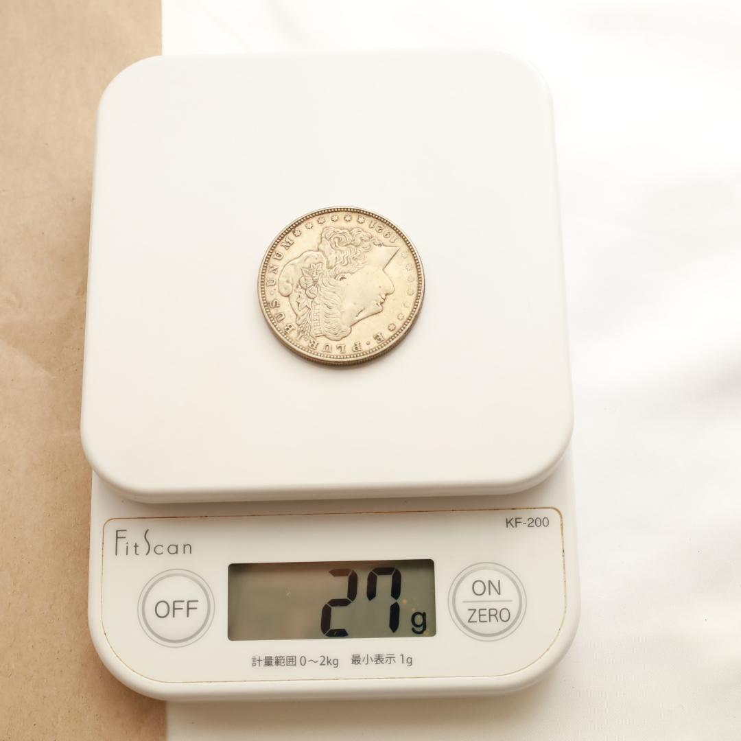 プ*須様 1884年製＆1921年製 モルガンダラー銀貨 USA 1ドル硬貨　２