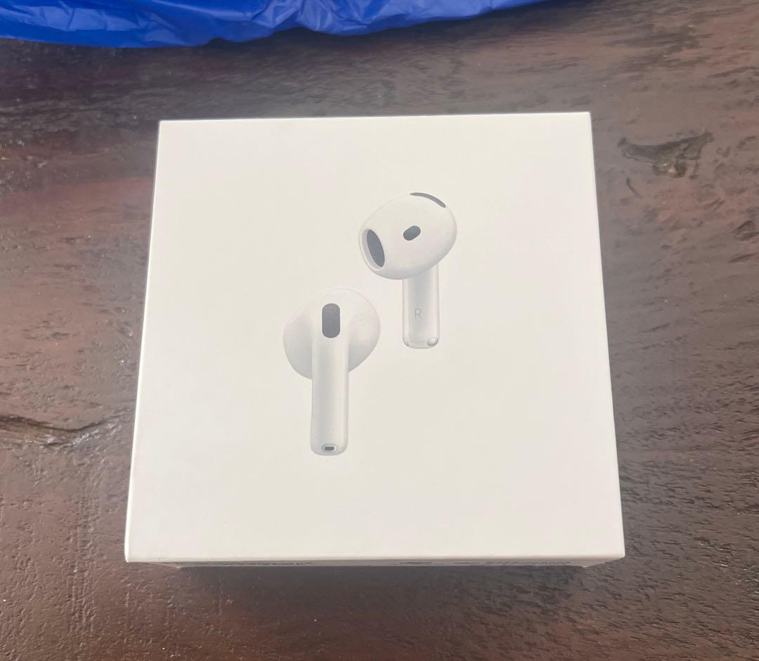 【新品未開封】AirPods 4 本体 アクティブノイズキャンセリング　限定保証