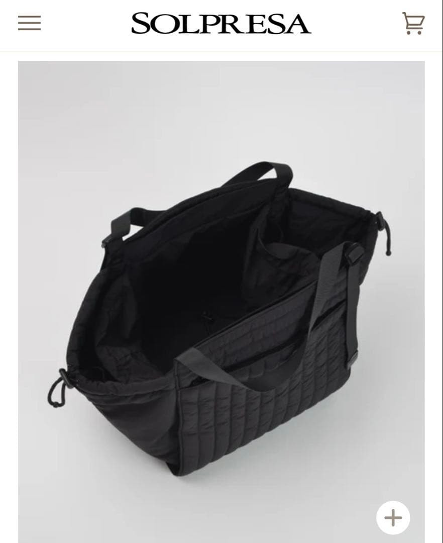 SOLPRESA マザーズバッグ　Mサイズ