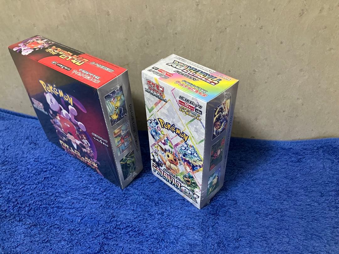 ［即購入可］ロケット団の栄光＆テラスタルフェスex シュリンク付 計2box