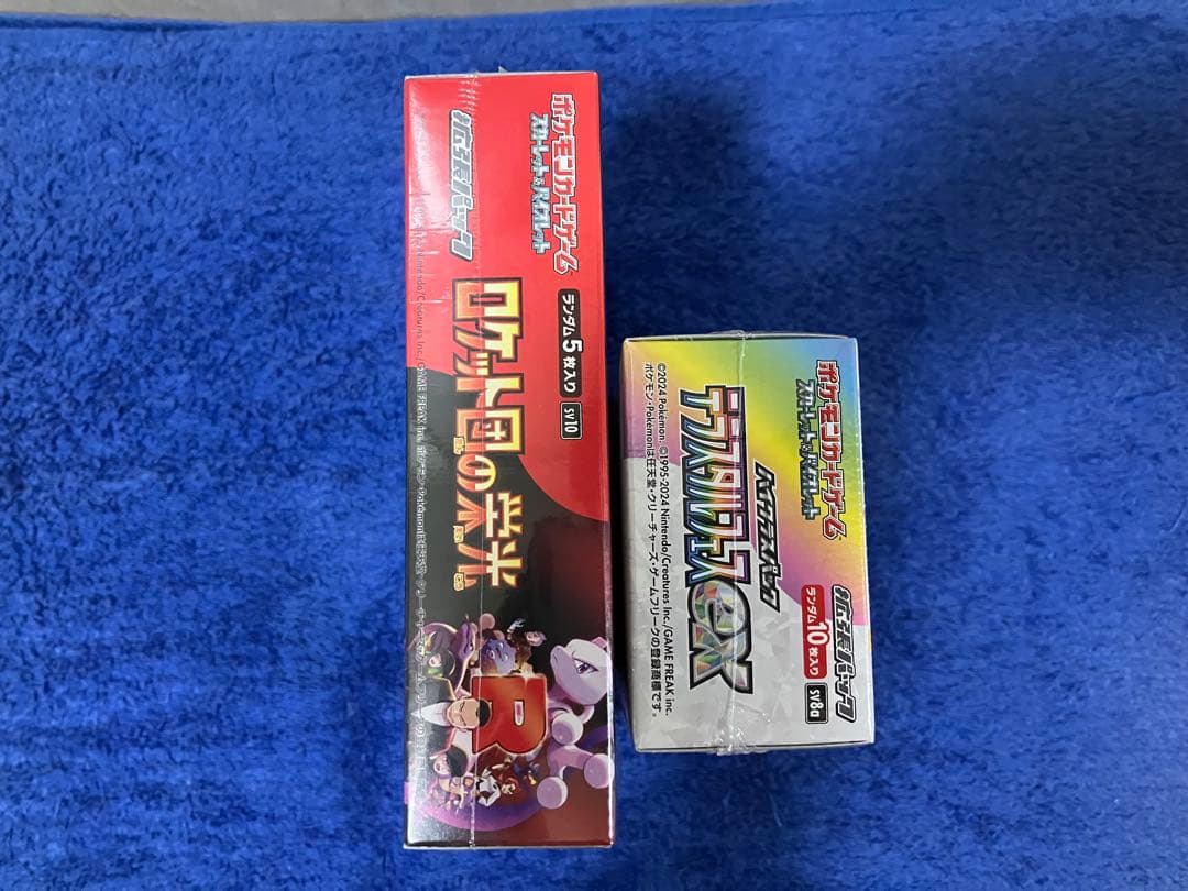 ［即購入可］ロケット団の栄光＆テラスタルフェスex シュリンク付 計2box