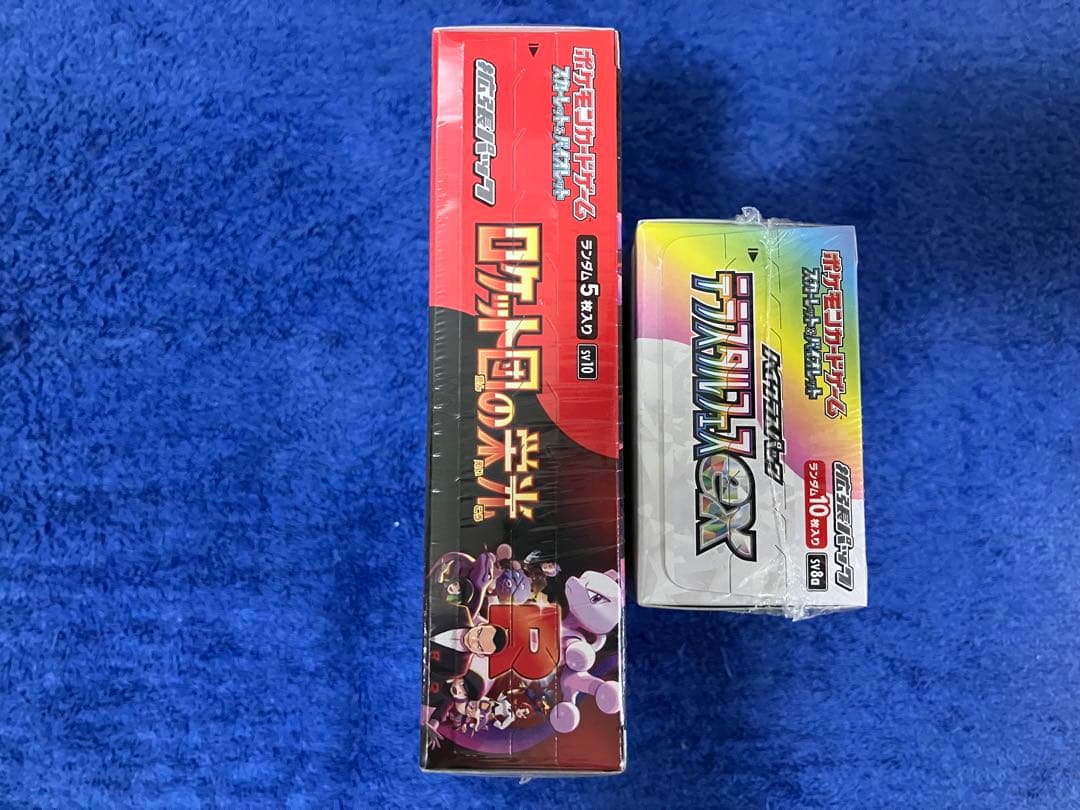 ［即購入可］ロケット団の栄光＆テラスタルフェスex シュリンク付 計2box