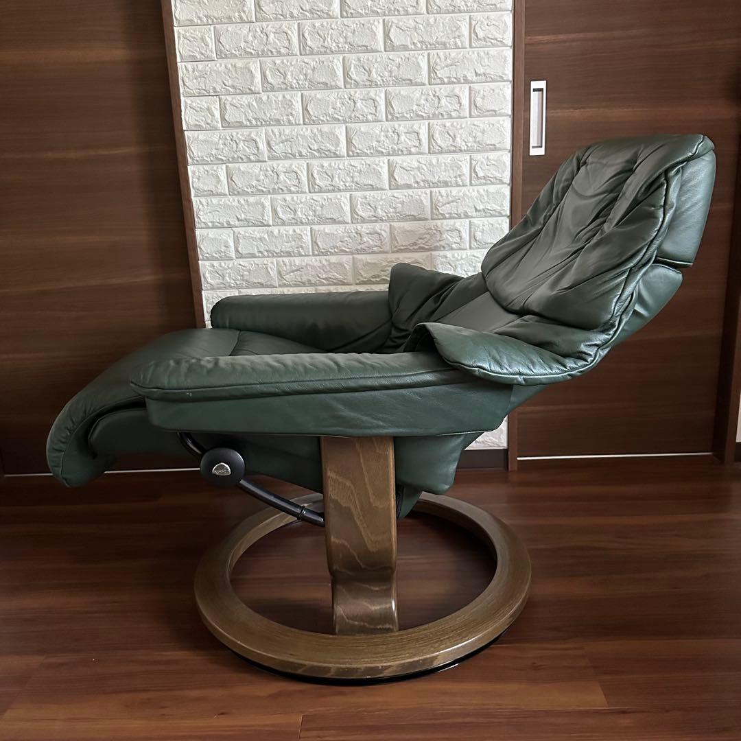 EKORNES エコーネス Reno レノ ストレスレスチェア Sサイズ 本革