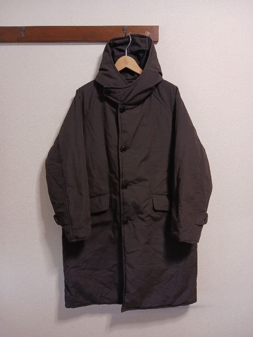 comoli 20AW Insulation Hooded Coat 美品