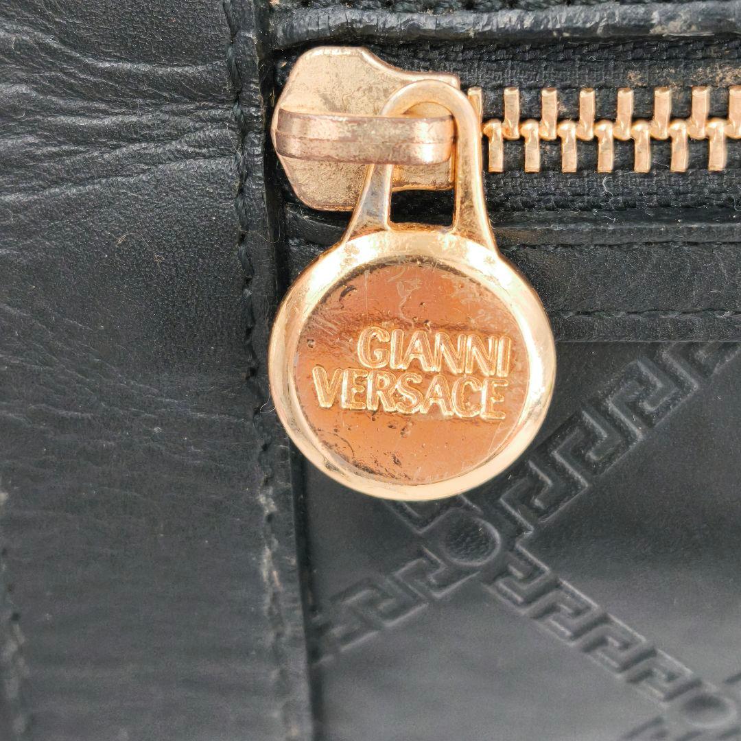 【美品 高級◎】ヴェルサーチ ボストンバッグ サンバースト 2way 大容量