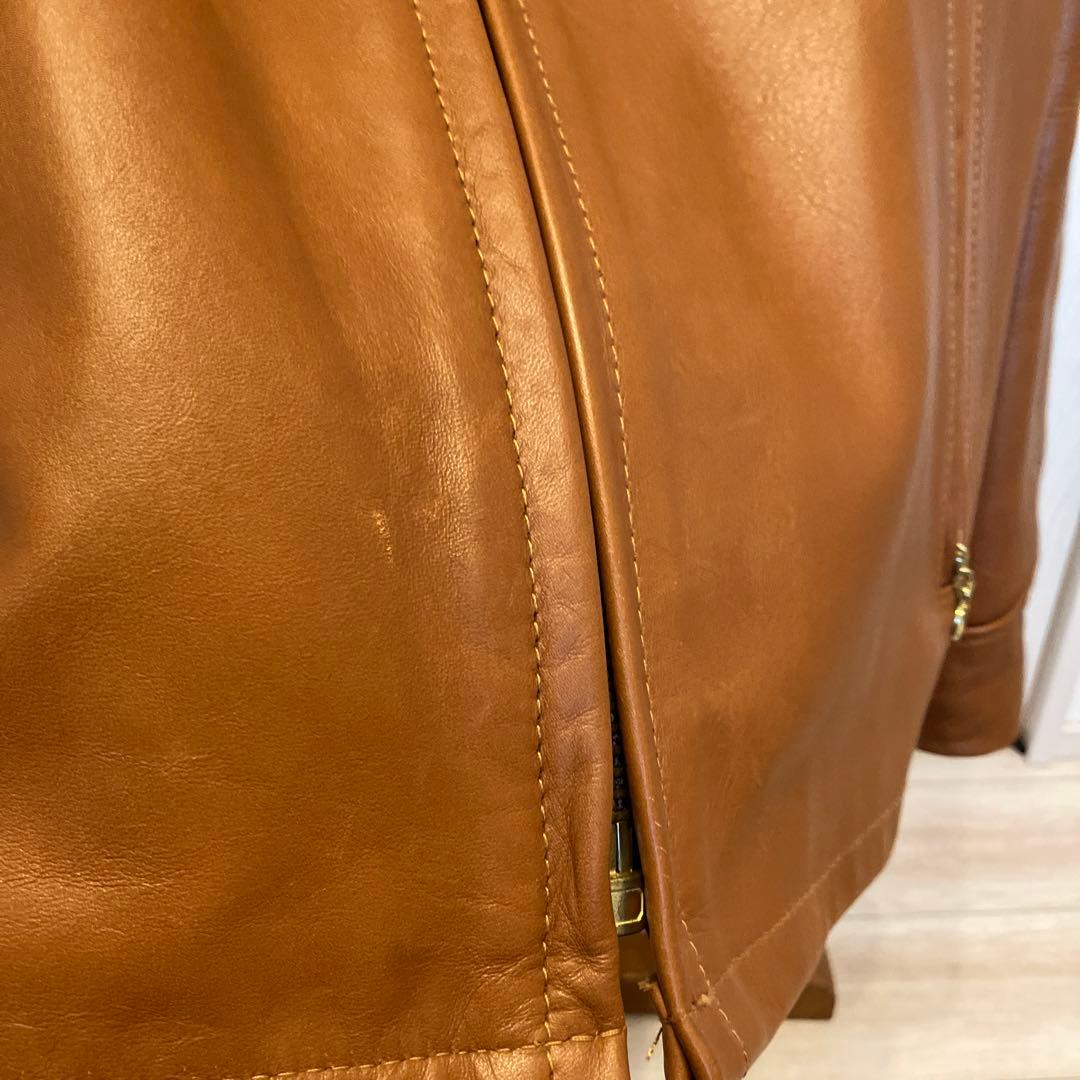 ショット レザージャケット トラッカー シングル キングサイズ 44