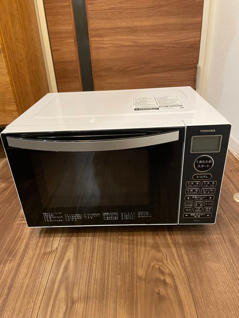 TOSHIBA ER-V18(W) ホワイト電子レンジ 2022年製