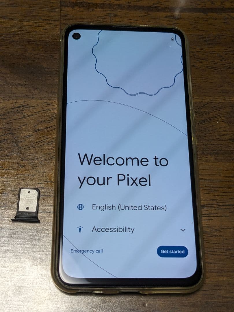 Pixel4a 5G 可動品