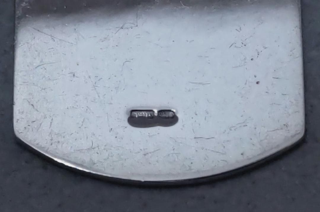 Gucci　グッチ　SV925　ドックタグ　ネックレストップ　39972