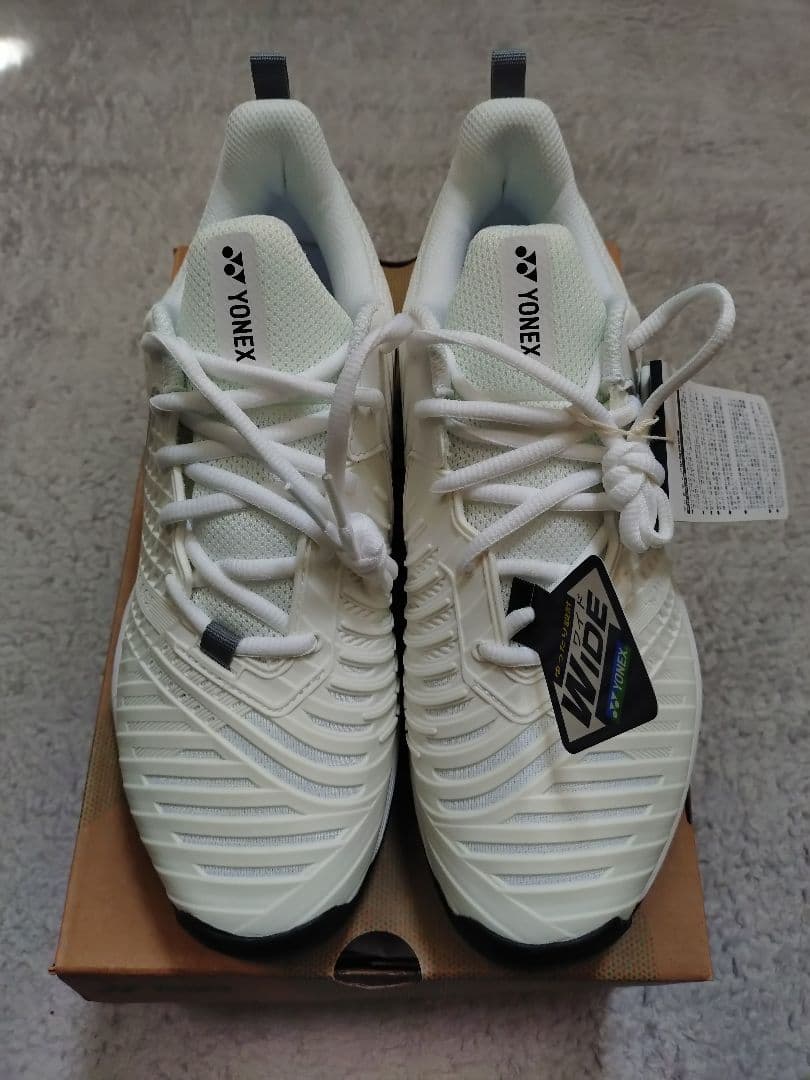 YONEX テニスシューズ パワークッションSHTS3WGC 26.5センチ