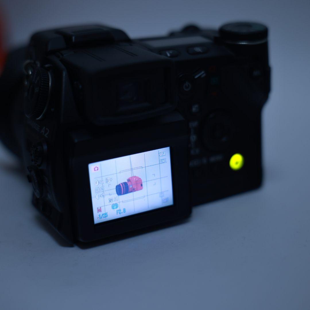 スマホ転送可 デジタルカメラ MINOLTA Dimage　A2 CFカード等付