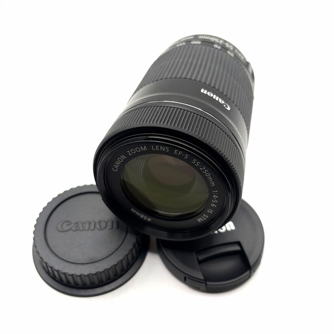 新品未使用品 Canon EF-S55-250mm f4-5.6 IS STM