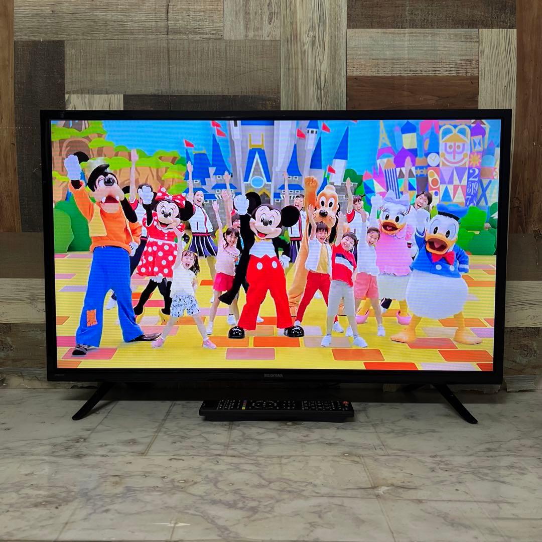 即日受渡❣️全国送料込去年購入アイリスオーヤマ32型 Wチューナー新品リモコン付