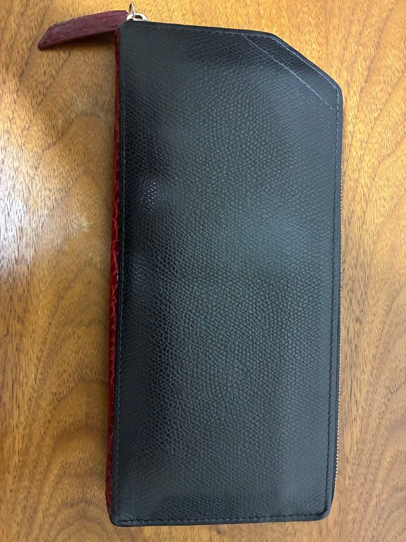 Camille Fournet 黒 レザー 長財布