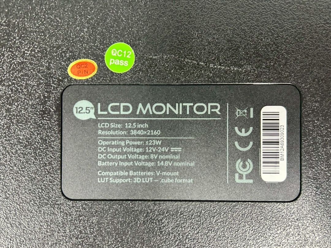 LILLIPUT BM120-4KS 12.5インチ 4K