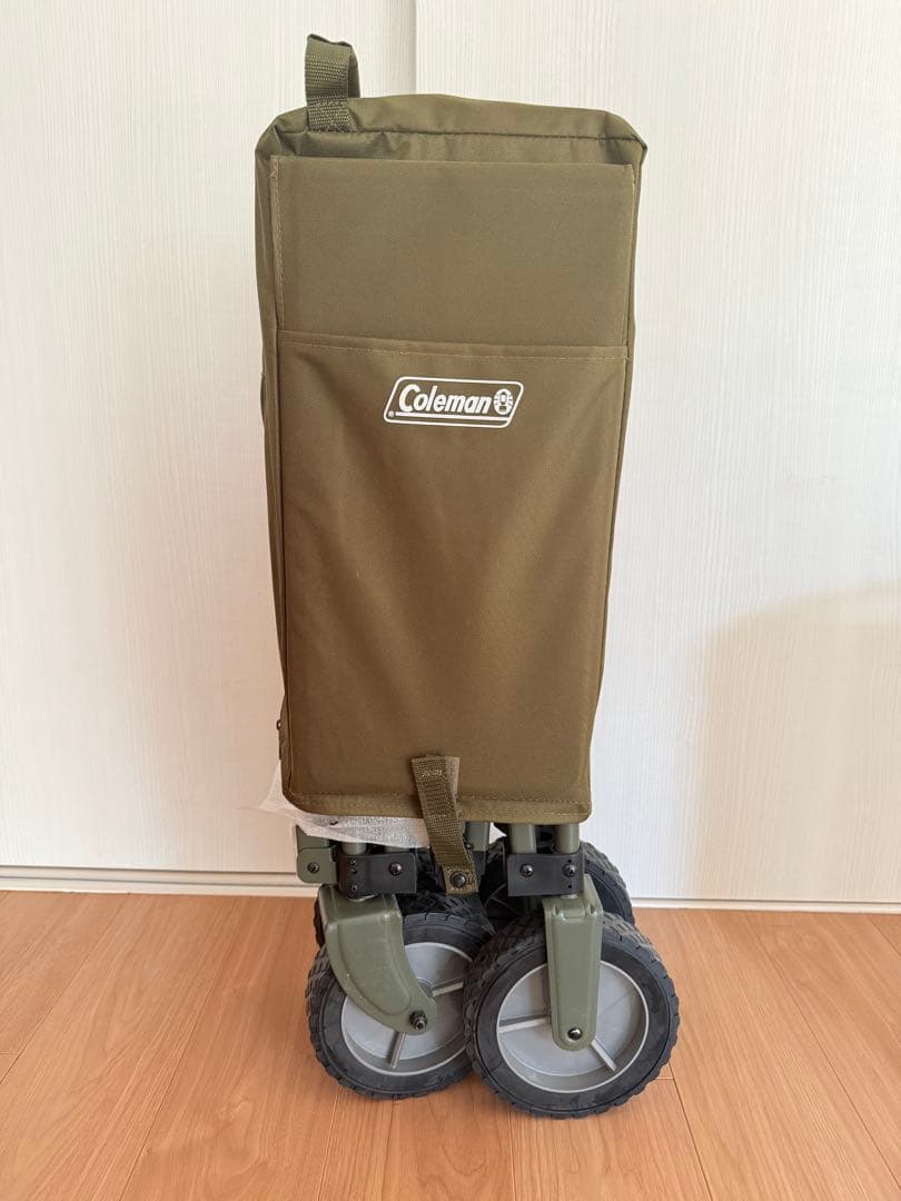 海*郎様 【新品・未使用】Coleman 折りたたみキャリーカート オリーブ