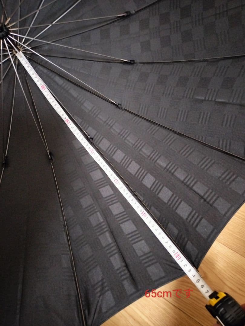 【ほぼ新品】前原光榮商店 16本傘 黒