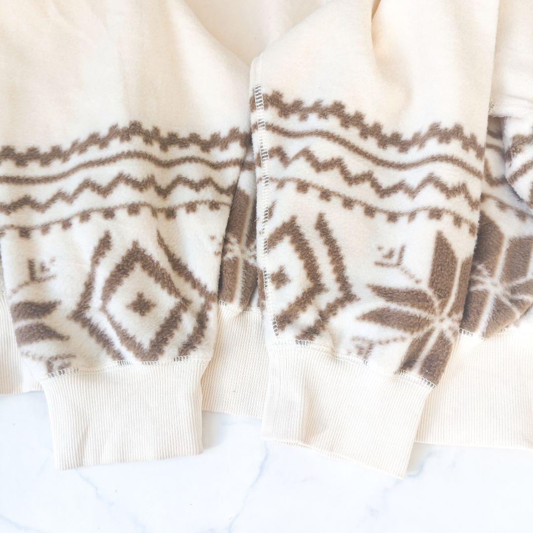 ポロラルフローレン❁フェアアイル柄 フリース ポニー刺繍 大きいサイズ 現行