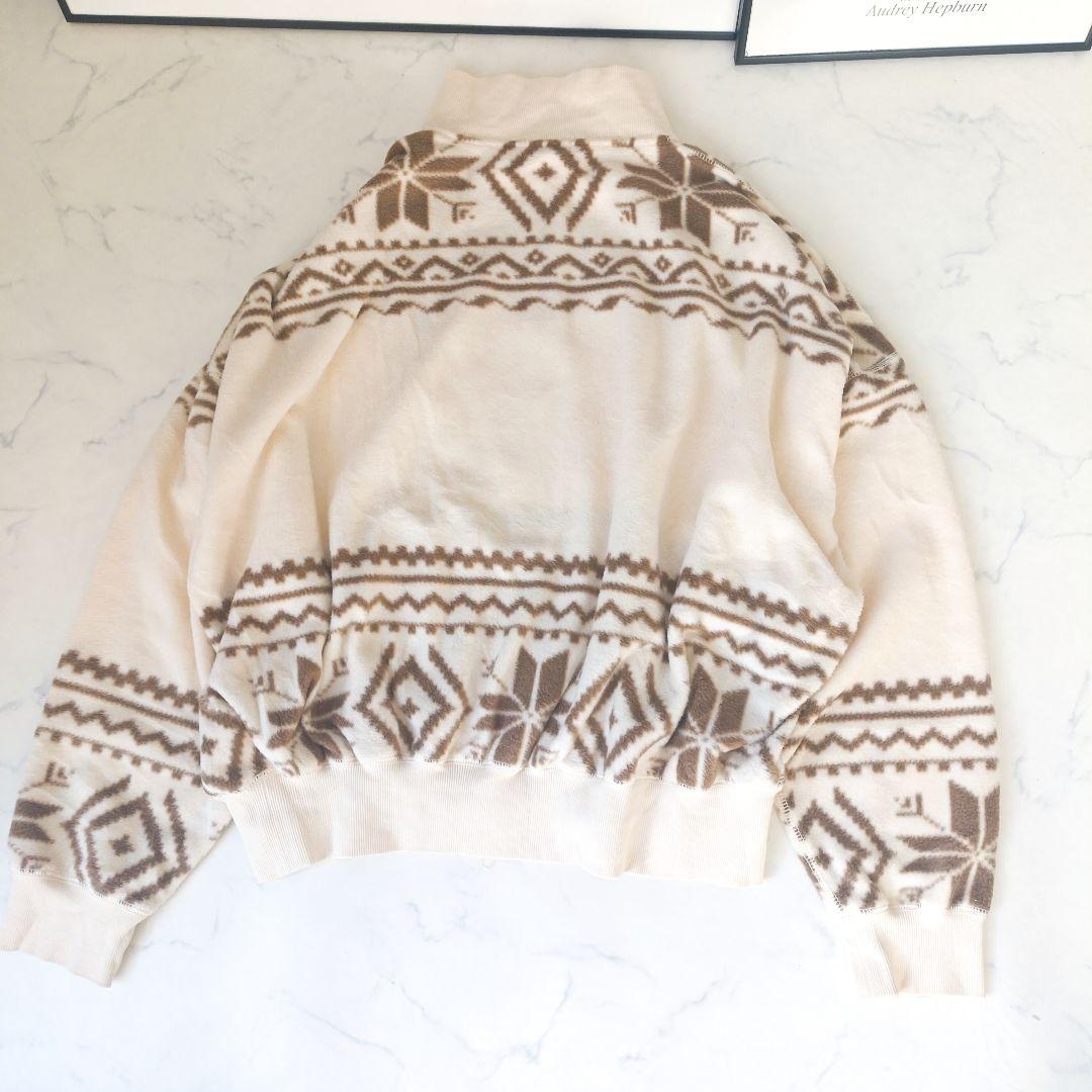 ポロラルフローレン❁フェアアイル柄 フリース ポニー刺繍 大きいサイズ 現行