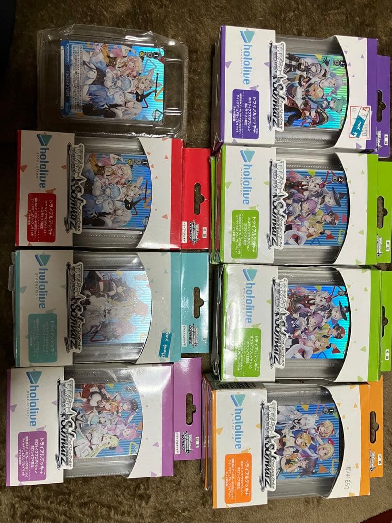 ホロライブ　ヴァイスシュバルツ　トライアルデッキ　12個セット