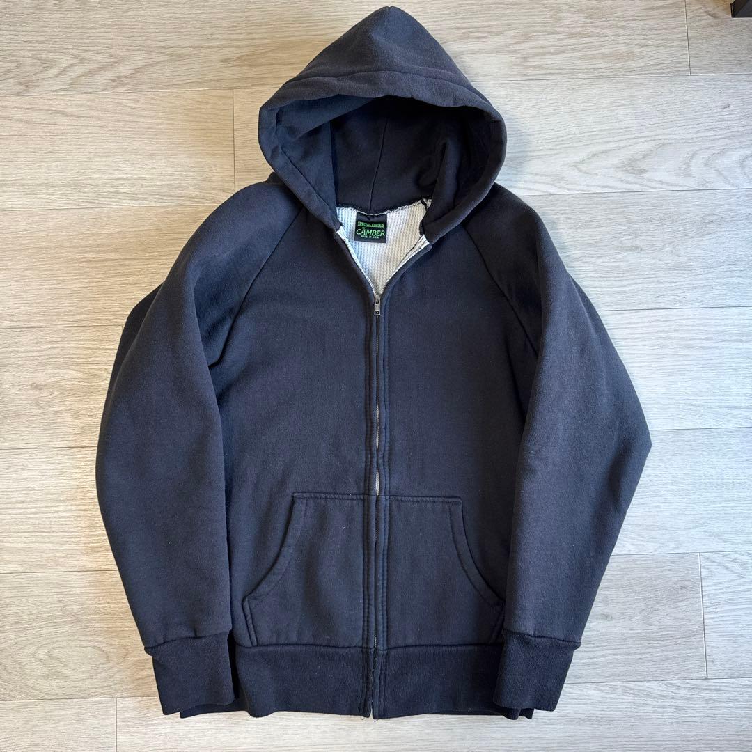 CAMBER SPECIAL EDITION ジップパーカー USA製 ブラック