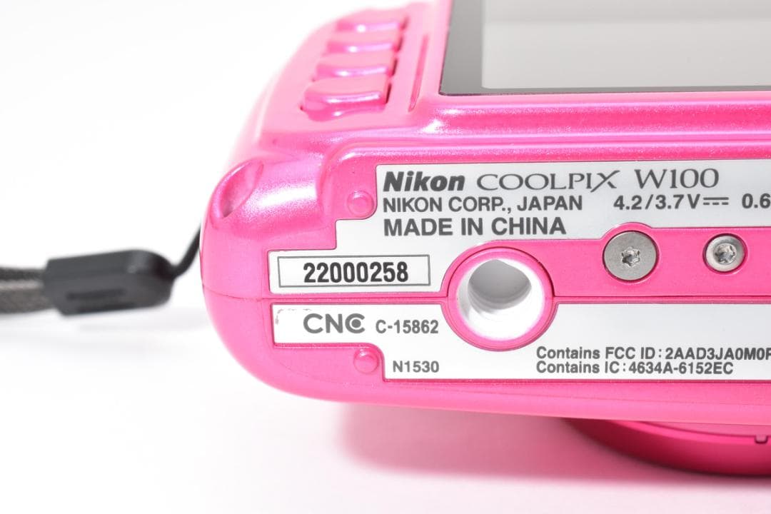 美品❤️Nikon COOLPIX W100 コンパクトデジタルカメラ 防水