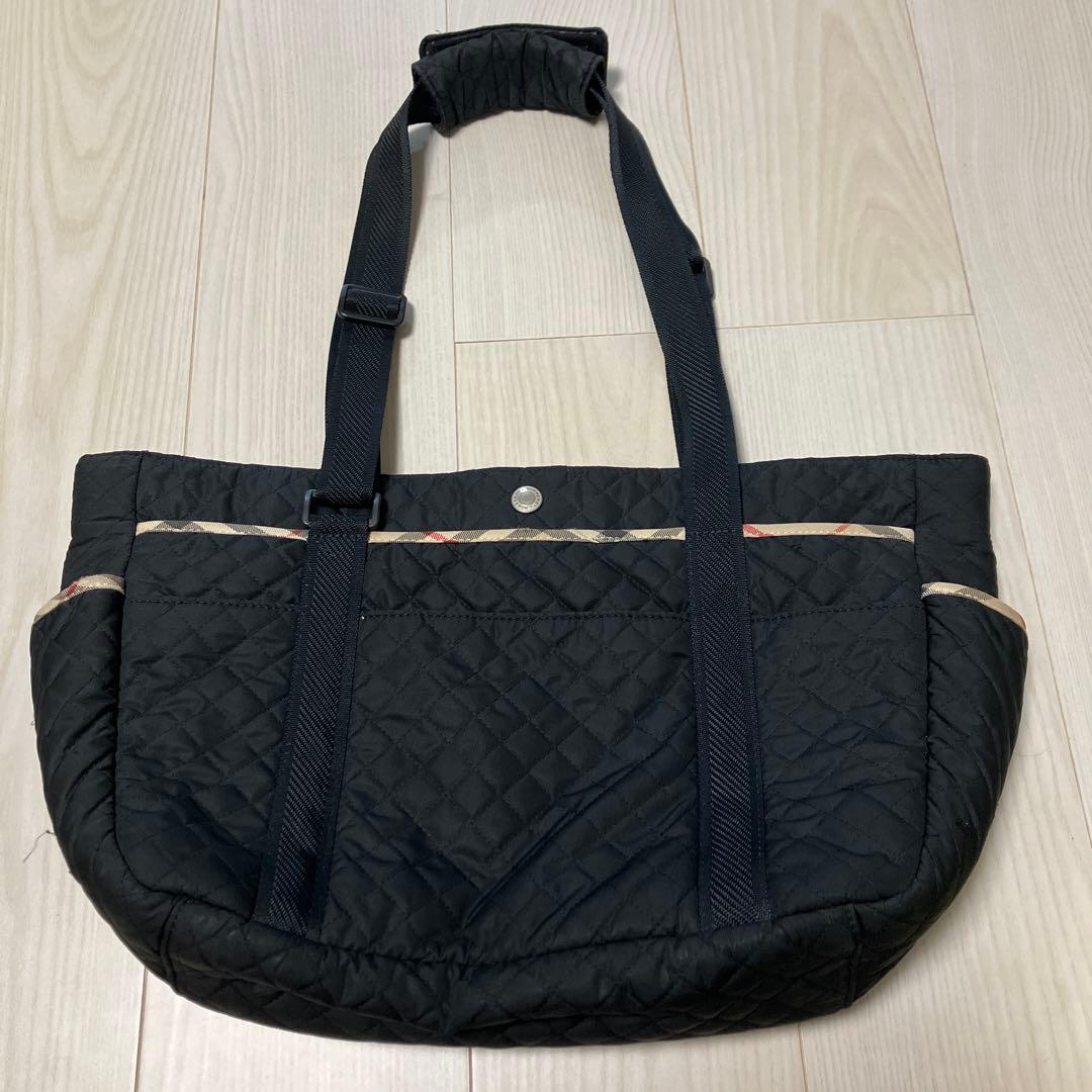 ☆専用☆バーバリー　ブラックキルティング　マザーズバッグ