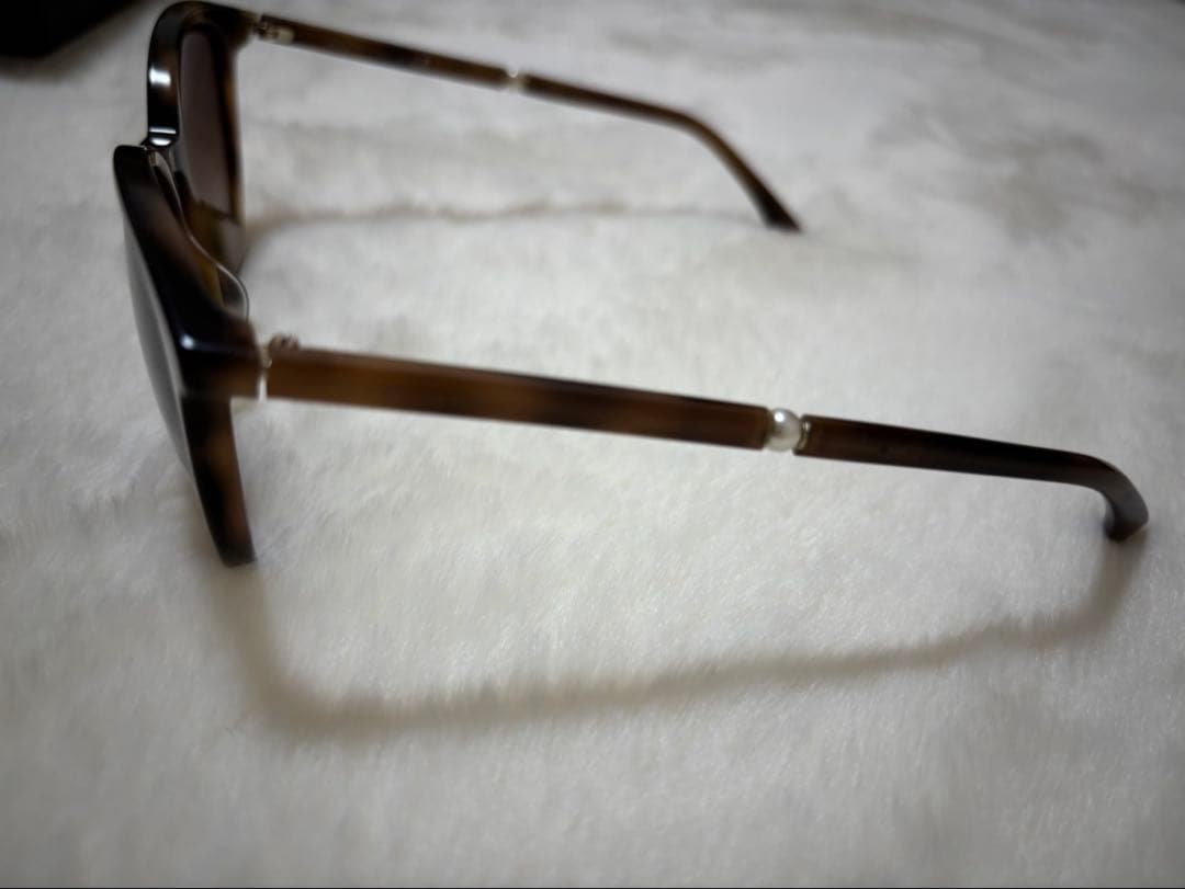 本物 CHANEL サングラス ブラウン