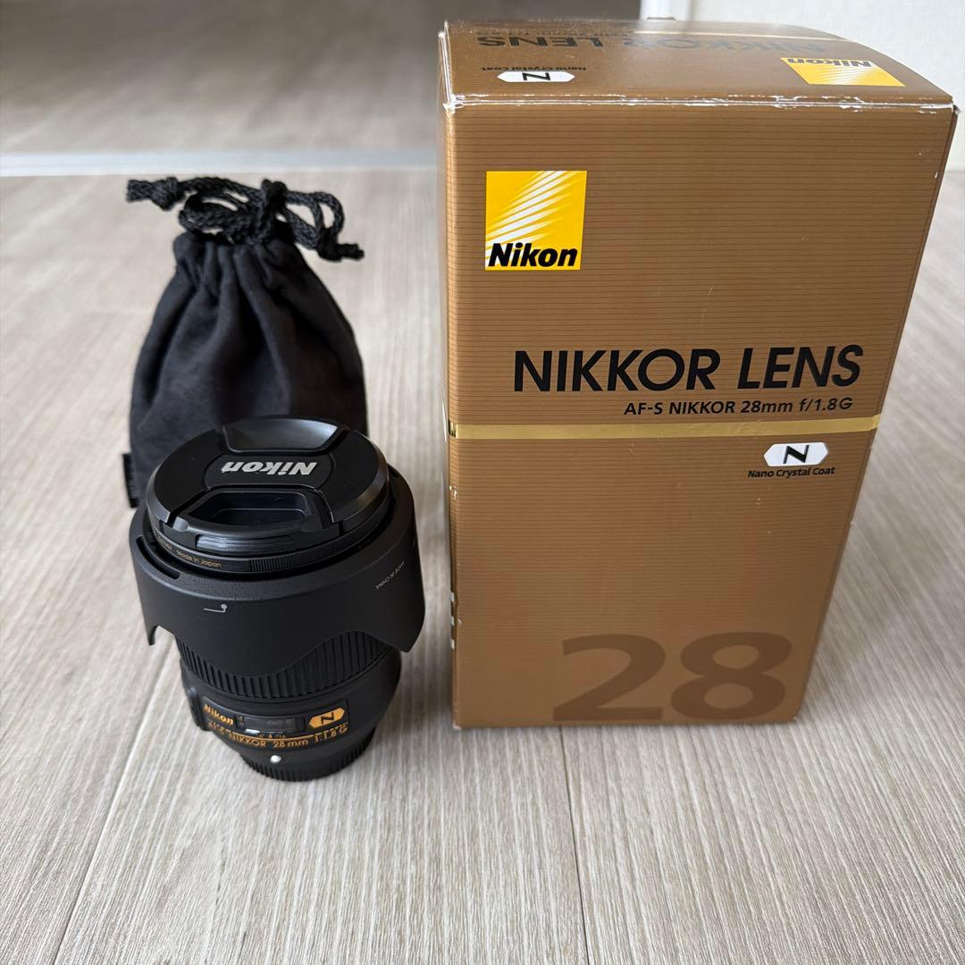 Nikon AF-S NIKKOR 28mm f/1.8G レンズ ニコン