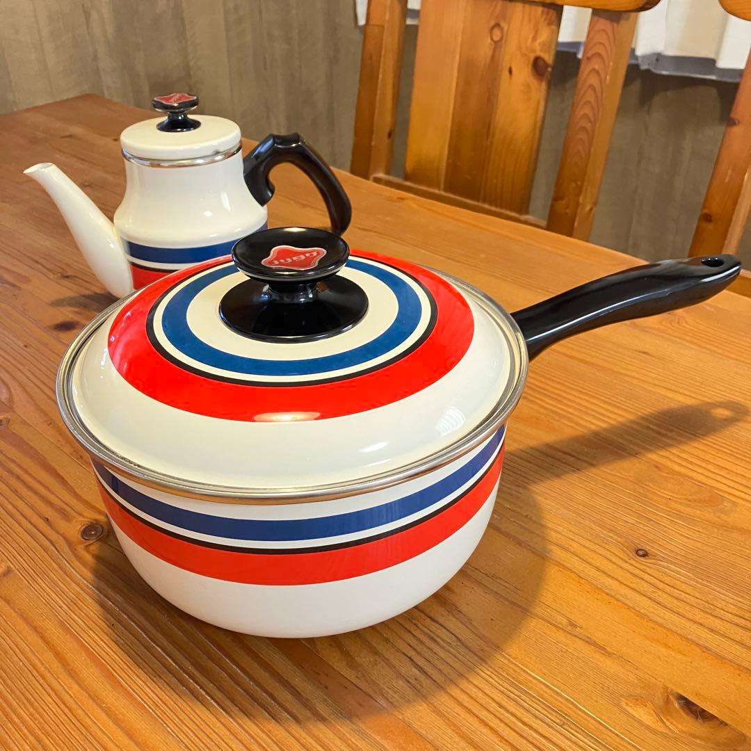 【未使用品】昭和レトロ ビンテージ ノリタケ ポット 片手鍋