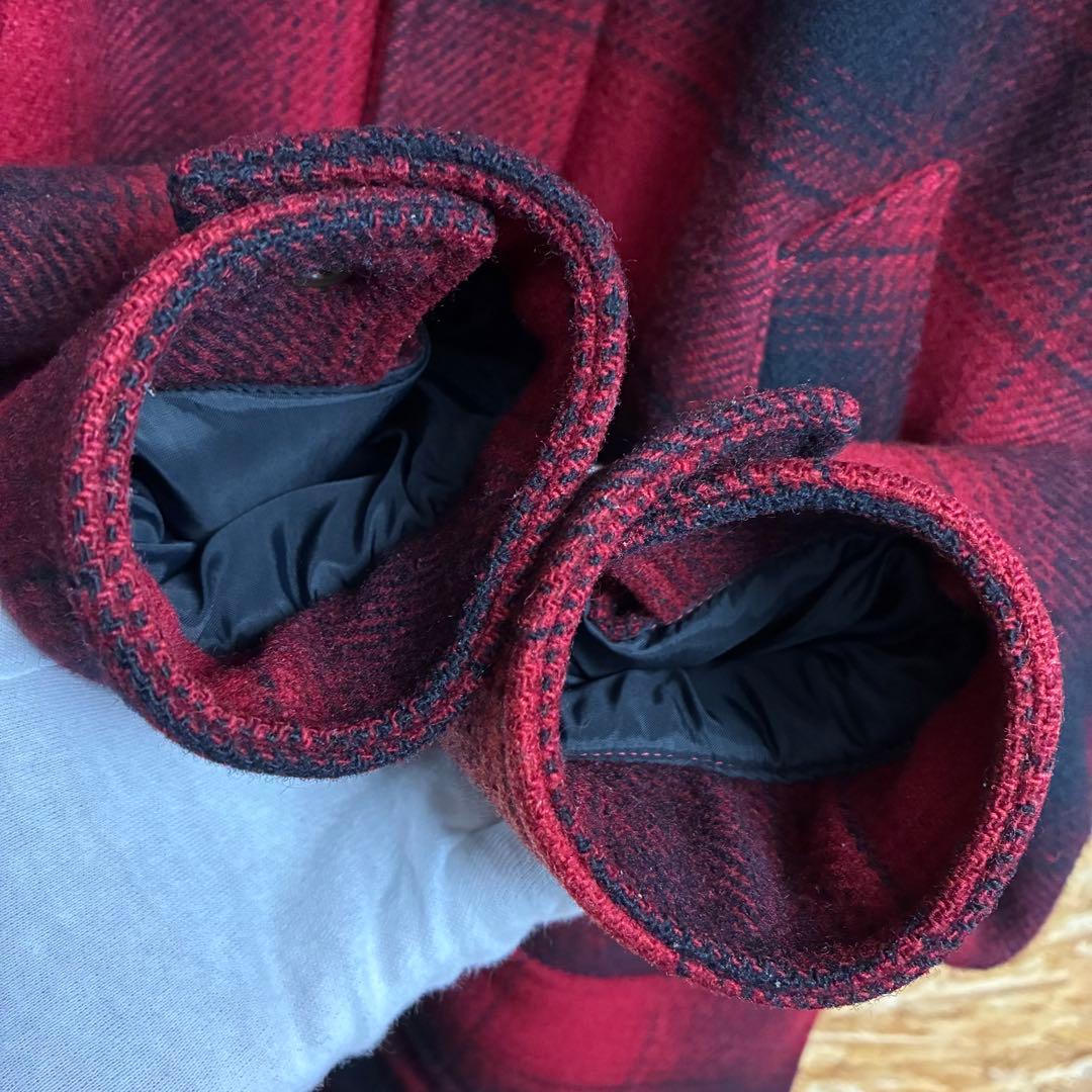 ★USA製★PENDLETON★ウールジャケット★オンブレ★チェック★XL相当★