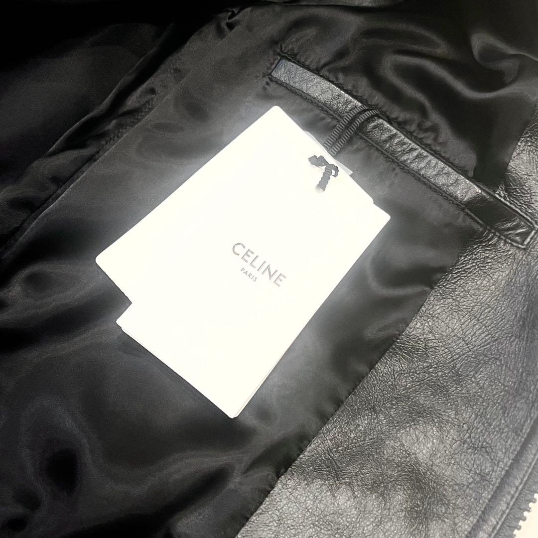 CELINE 23SS ブルゾン / ソフトラムスキン レザージャケット