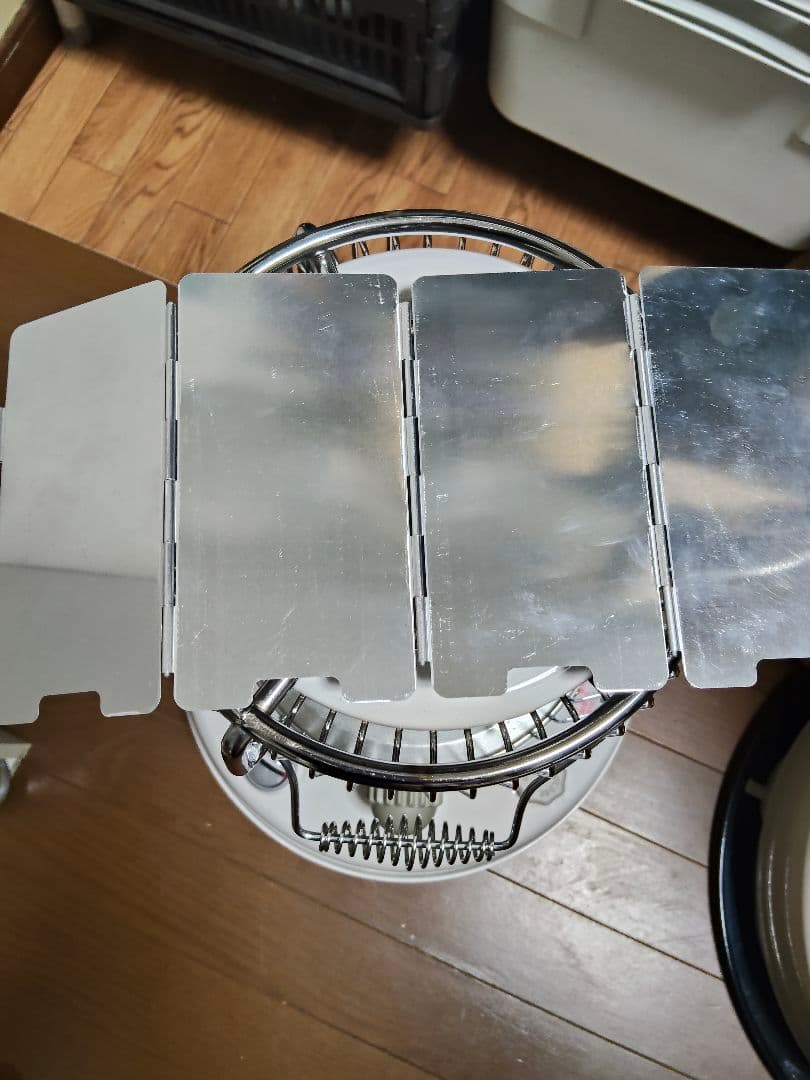 トヨトミ　レインボー　電池レス　ぐるんPa 収納ケース　五徳　反射板　フルセット