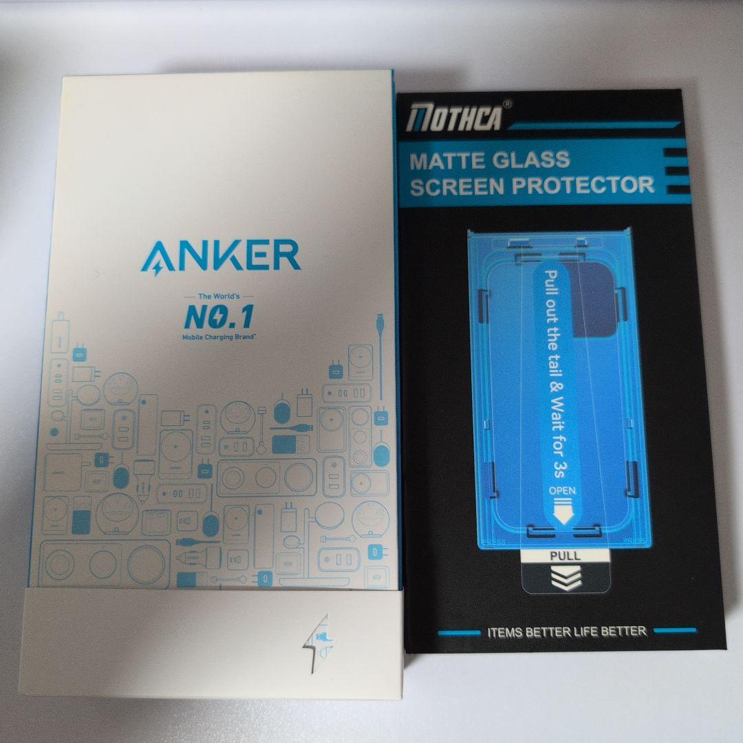 iPhone 15 Pro 128GB 本体 ガラスフィルム・MOFTケース付