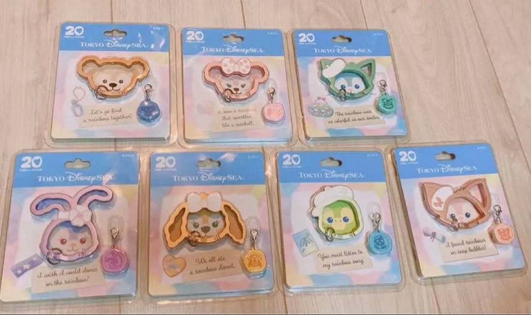 ダッフィー&フレンズ　カラビナ