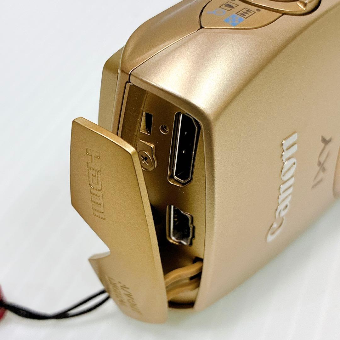 【極美品 SDHCカード付】CANON IXY 31S ゴールド　T-012