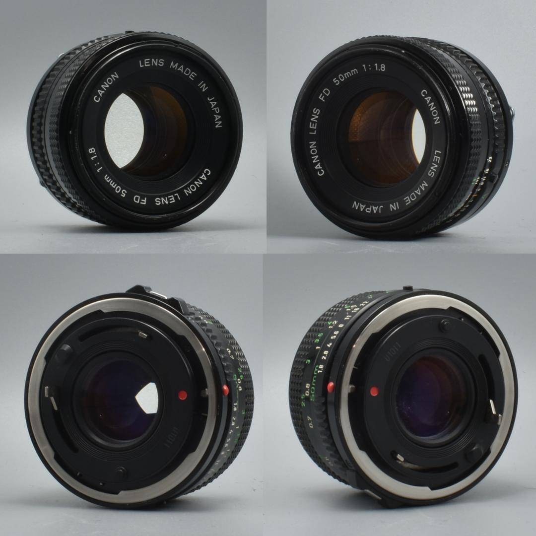 整備済 完動 Canon AE-1 Program Black NFD F1.8