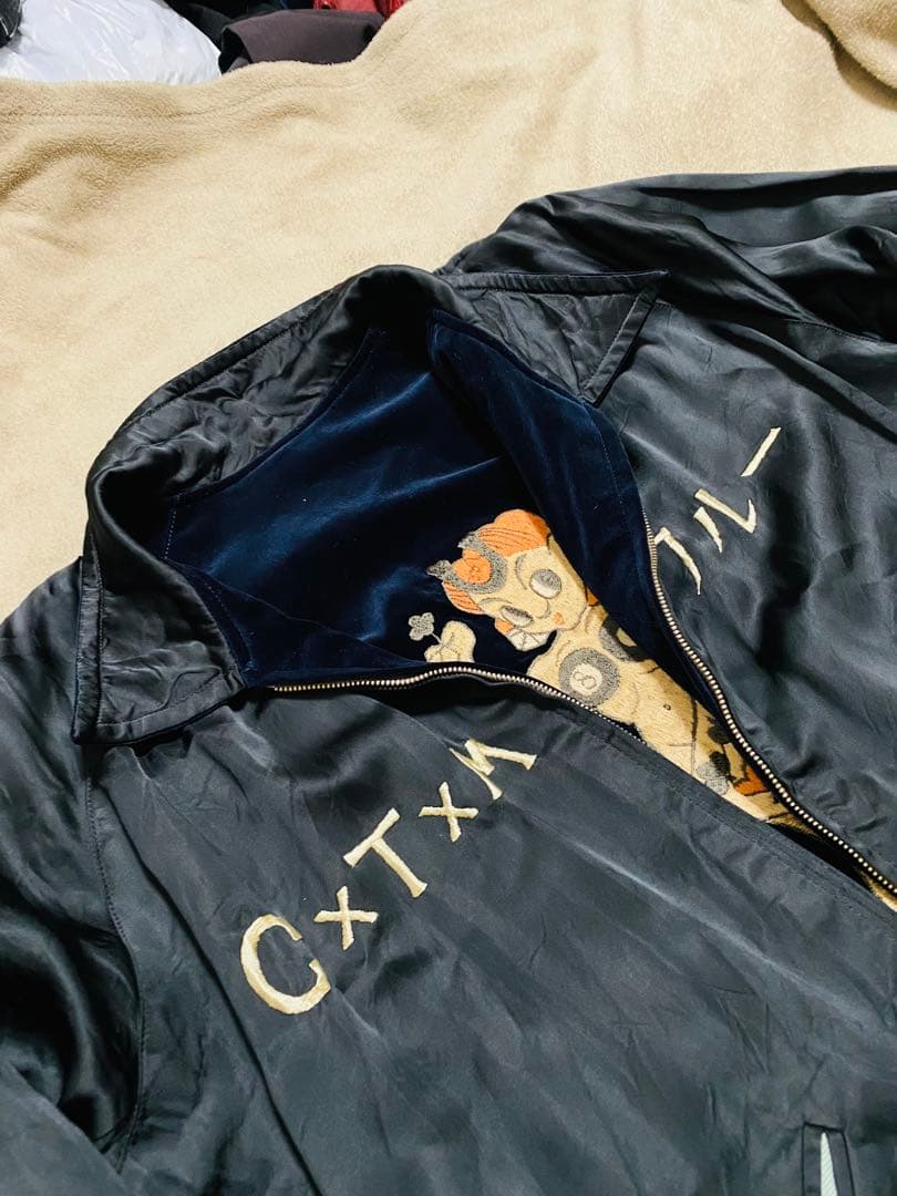 未使用近い 港商 テーラー東洋 ２面用 日本限定 スカジャン 美品 unisex