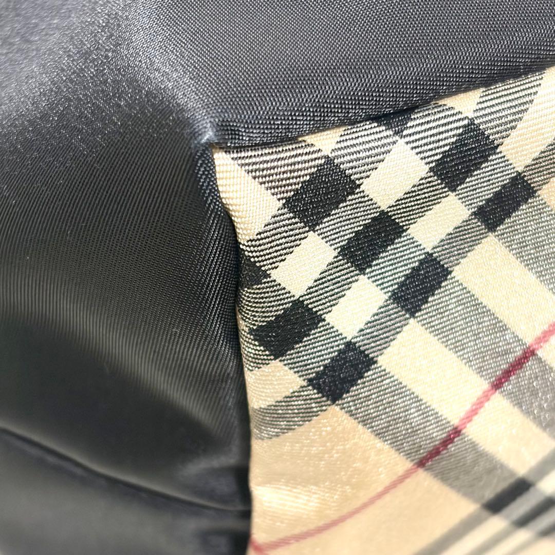✨美品✨BURBERRY バーバリー　ハンドバッグ　ミニトート　黒