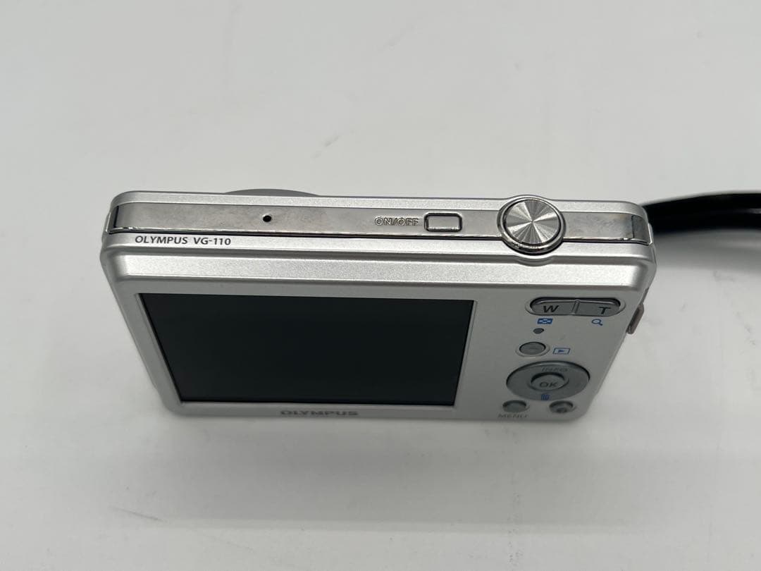 【動作確認済み】OLYMPUS VG-110 デジタルカメラ シルバー