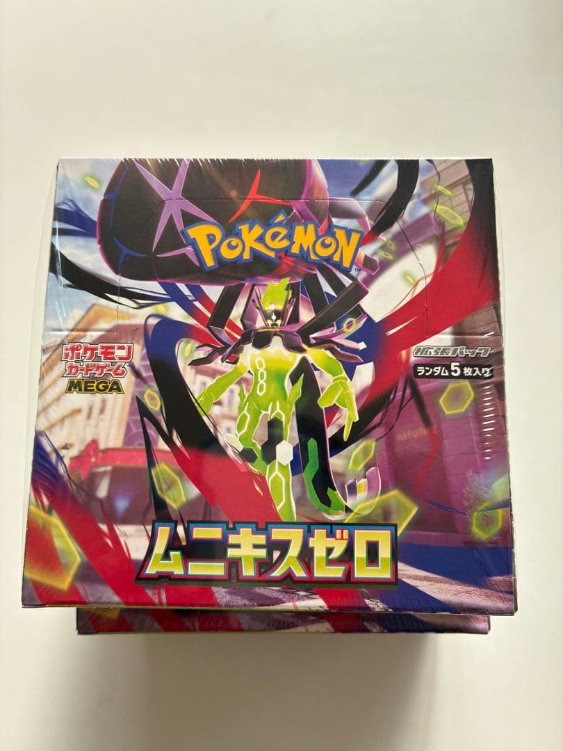 ポケモンカードゲーム ムニキスゼロ 未開封 シュリンク付き BOX 3ボックス