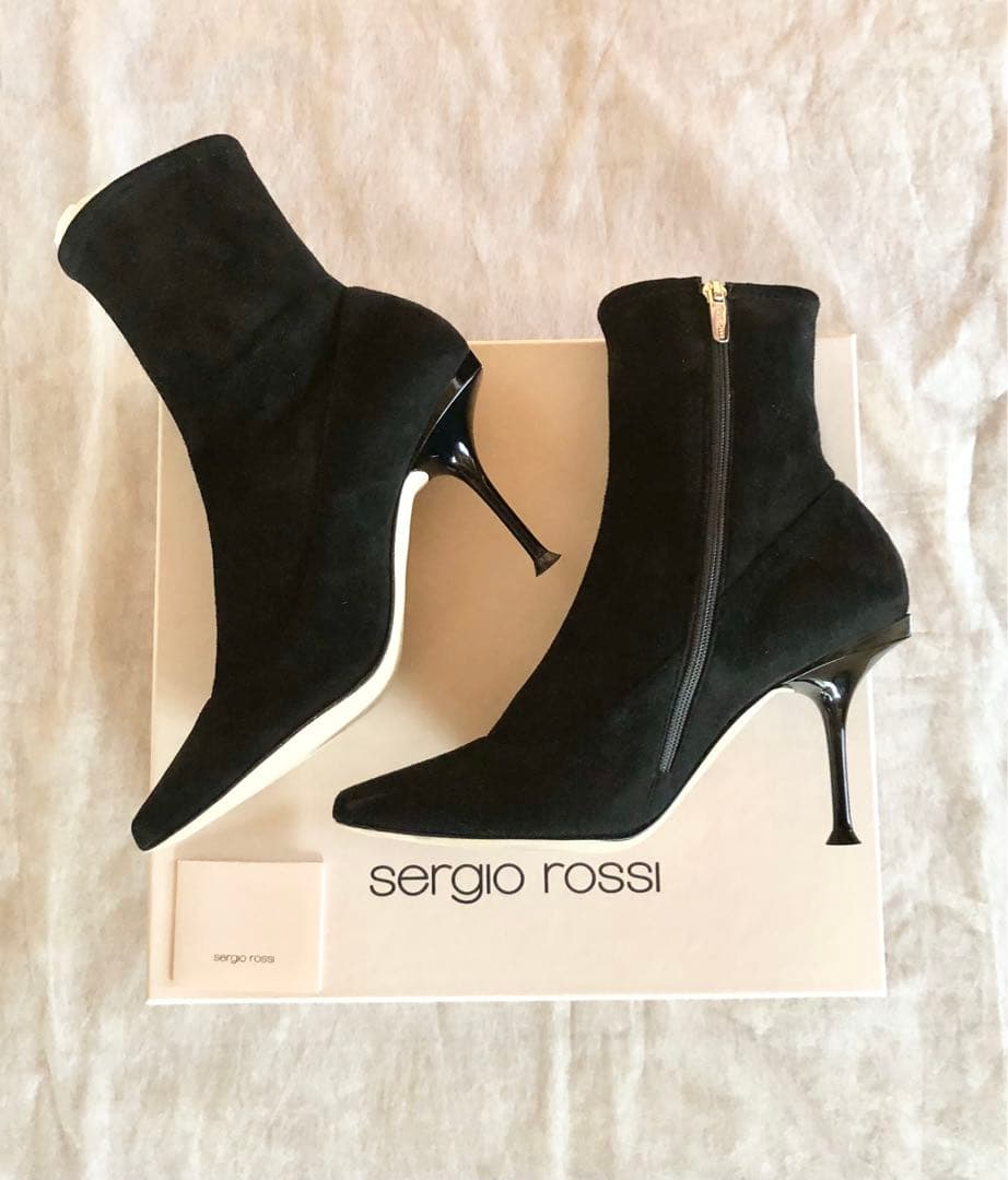 【専用】☆セルジオロッシ☆sr MILANOスエードショートブーツ♪超美品